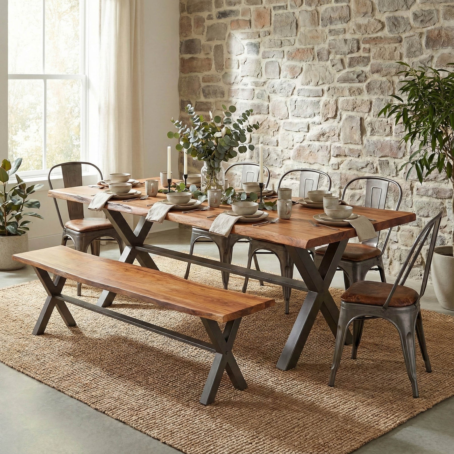 Restore Bench 87" - perfect for entryways or patios | Image 2 | InSTYLE Home & Rugs