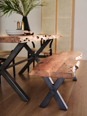 Restore Bench 59" - durable bench with modern style | Image 8 | InSTYLE Home & Rugs