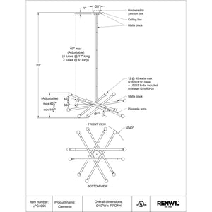 Clemente - wide variety of lighting fixtures for every room | Image 3 | InSTYLE Home & Rugs