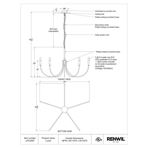 Luzon - wide variety of lighting fixtures for every room | Image 6 | InSTYLE Home & Rugs