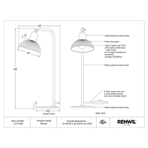Samos - from table lamps to chandeliers and floor lamps | Image 5 | InSTYLE Home & Rugs