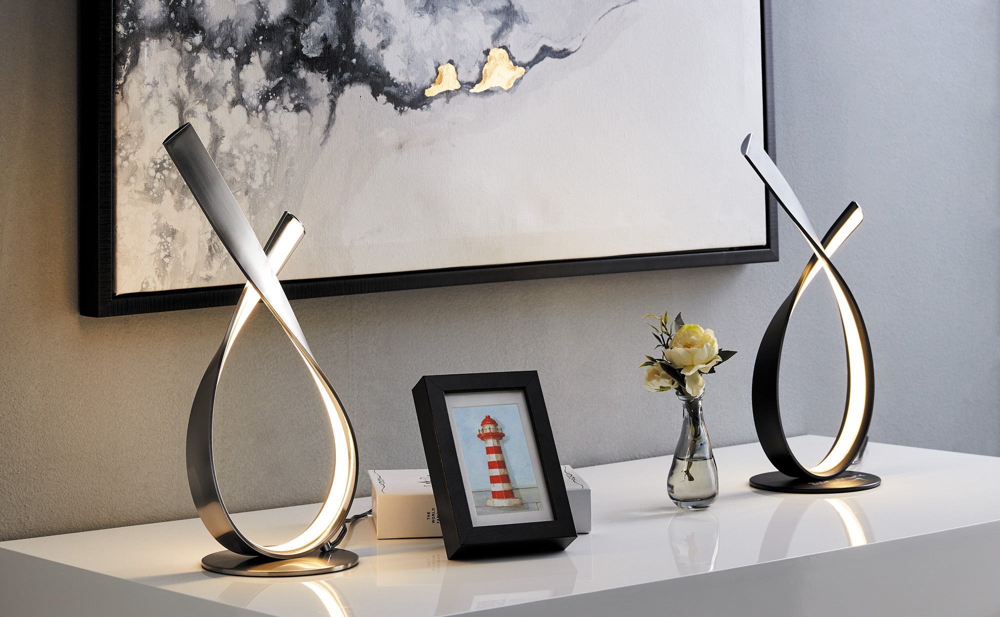 ROYCE Table Lamp - stylish lamp for bedside tables | Image 1 | InSTYLE Home & Rugs
