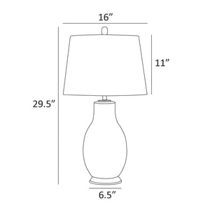 LUCERA Table Lamp - chic table lamp for any room | Image 4 | InSTYLE Home & Rugs