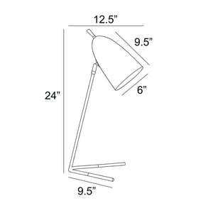 EDEL Table Lamp - perfect lighting for modern homes | Image 3 | InSTYLE Home & Rugs