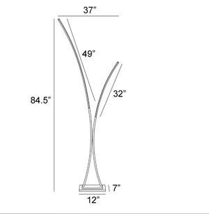 MONITA Floor Lamp - perfect lighting for modern homes | Image 4 | InSTYLE Home & Rugs