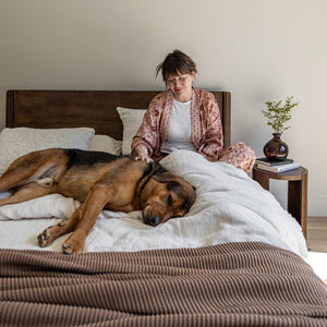 Luna Wood Tool-Free Bed - luxurious bed for modern homes | Image 10 | InSTYLE Home & Rugs