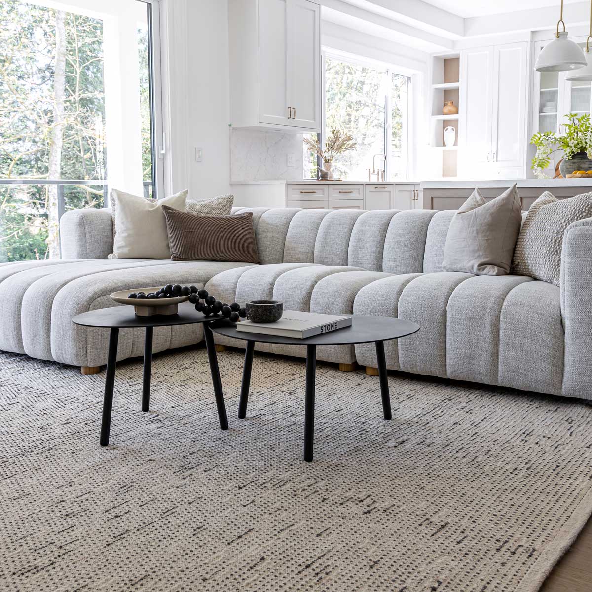 Malibu Coffee Table Set of 2 - modern design for any room | Image 2 | InSTYLE Home & Rugs