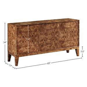 Mappa 3 Door Sideboard - elegant sideboard with style | Image 3 | InSTYLE Home & Rugs
