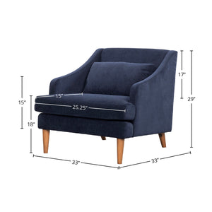 Missy Club Chair - comfortable seating for dining and office spaces | Image 2 | InSTYLE Home & Rugs