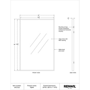 Agata - available in various shapes, sizes, and frame styles | Image 5 | InSTYLE Home & Rugs