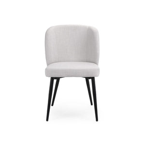 Fortina Dining Chair GY-DC-801BK Black Pu With Black Legs - elegant seating for dining areas | Image 1 | InSTYLE Home & Rugs