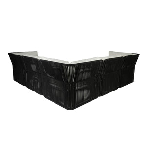 Naples Outdoor L-Shaped Sectional - customizable to fit your space and seating needs | Image 4 | InSTYLE Home & Rugs