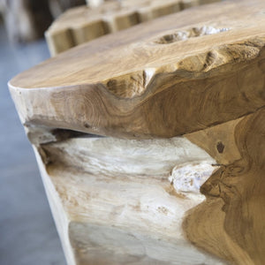 Natura Bundar Accent Table - small accent table with storage for a clutter-free space | Image 7 | InSTYLE Home & Rugs