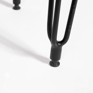 Natura Hairpin Console Table — Solid Teak with Hairpin Legs - live-edge solid teak console with mid-century hairpin legs | Image 10 | InSTYLE Home & Rugs