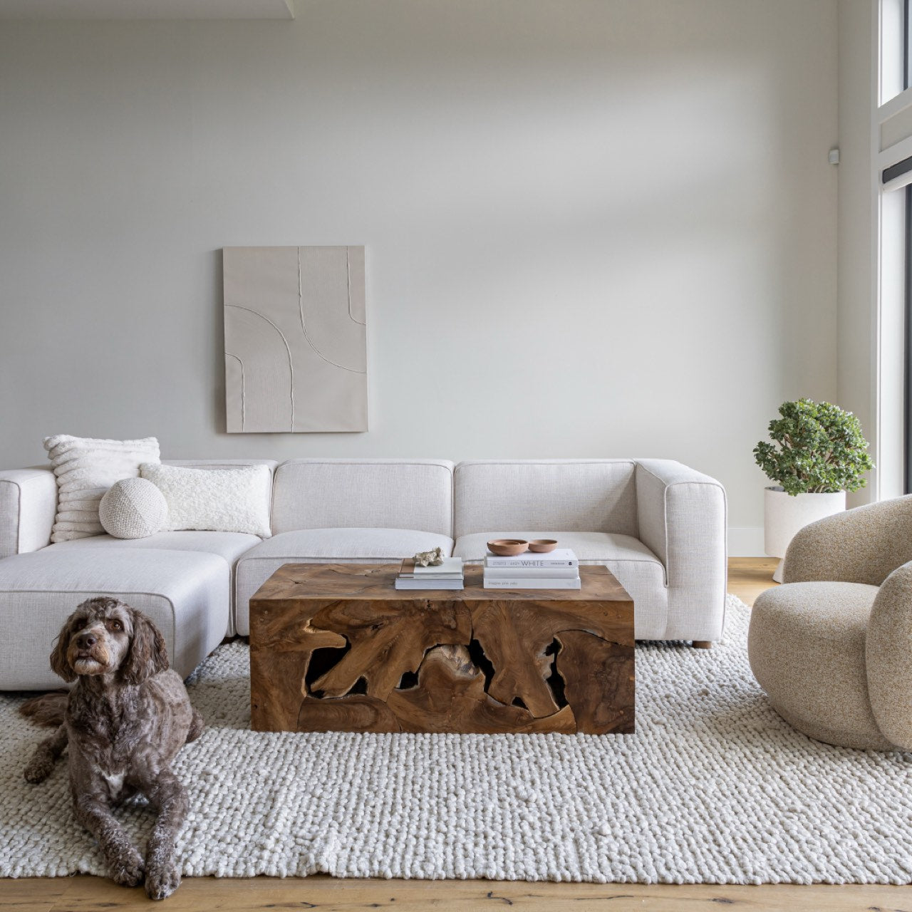 Natura Flow Coffee Table - functional centerpieces for homes | Image 2 | InSTYLE Home & Rugs