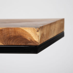 Natura C-Table in bleached teak | InSTYLE Home & Rugs