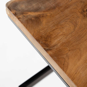 Natura C-Table in bleached teak | InSTYLE Home & Rugs