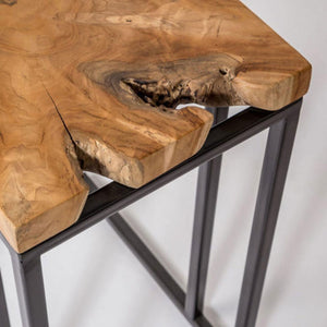 Natura C-Table in bleached teak | InSTYLE Home & Rugs