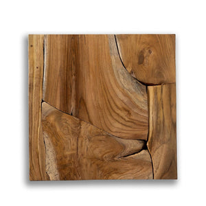 Natura Flow Condo Square Coffee Table — Teak Root - condo-size square teak-root coffee table, each piece unique | Image 14 | InSTYLE Home & Rugs