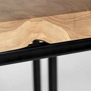 Natura C-Table in bleached teak | InSTYLE Home & Rugs