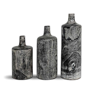 Natura Harper Vase Set of 3 - stylish decor pieces to elevate any room’s ambiance | Image 1 | InSTYLE Home & Rugs