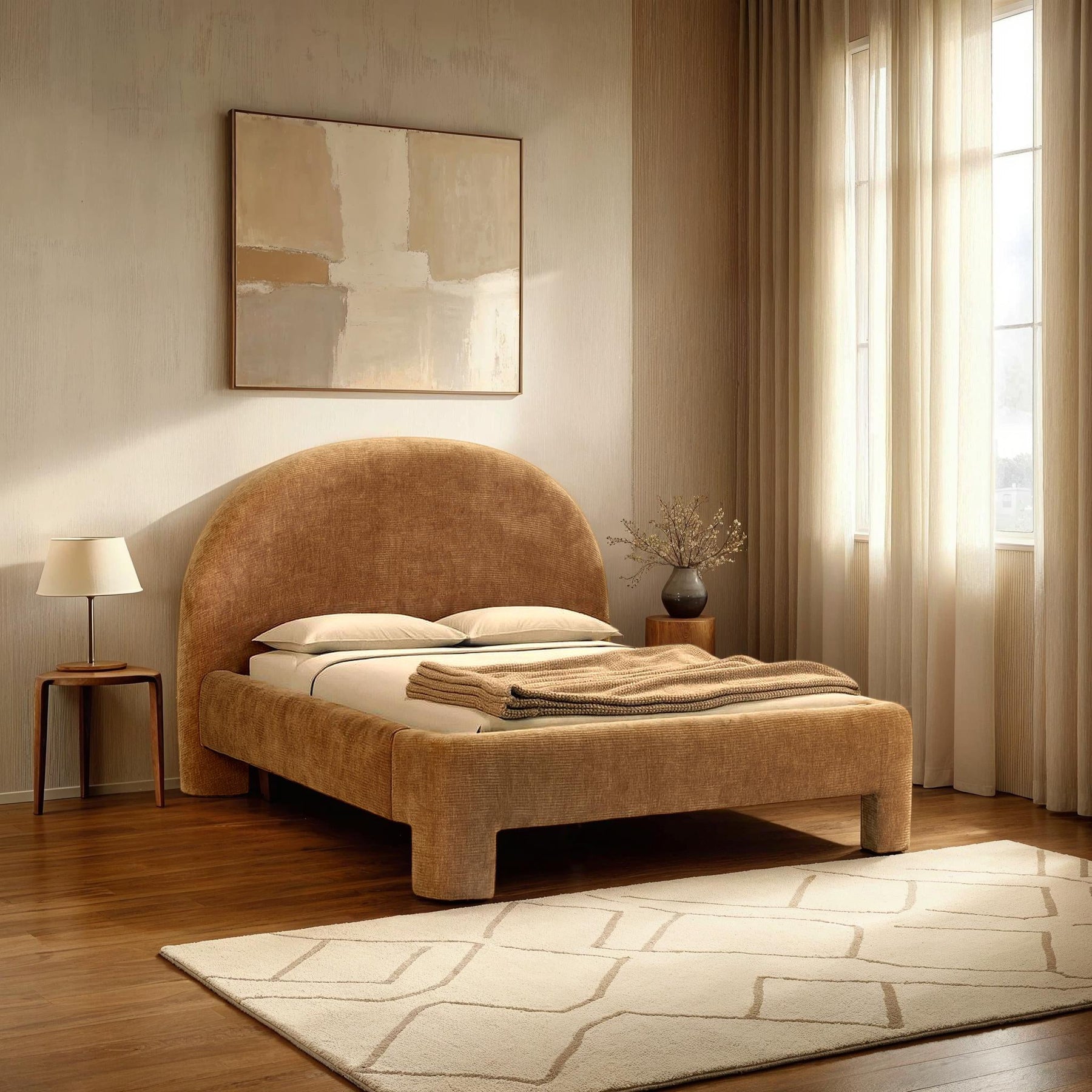 Nina Queen Bed - comfortable bed for restful sleep | Image 1 | InSTYLE Home & Rugs