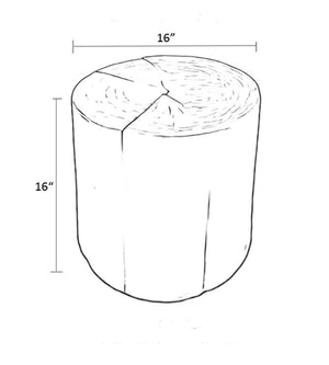 Nova Wide 16" Stump - stylish tables for living rooms | Image 13 | InSTYLE Home & Rugs