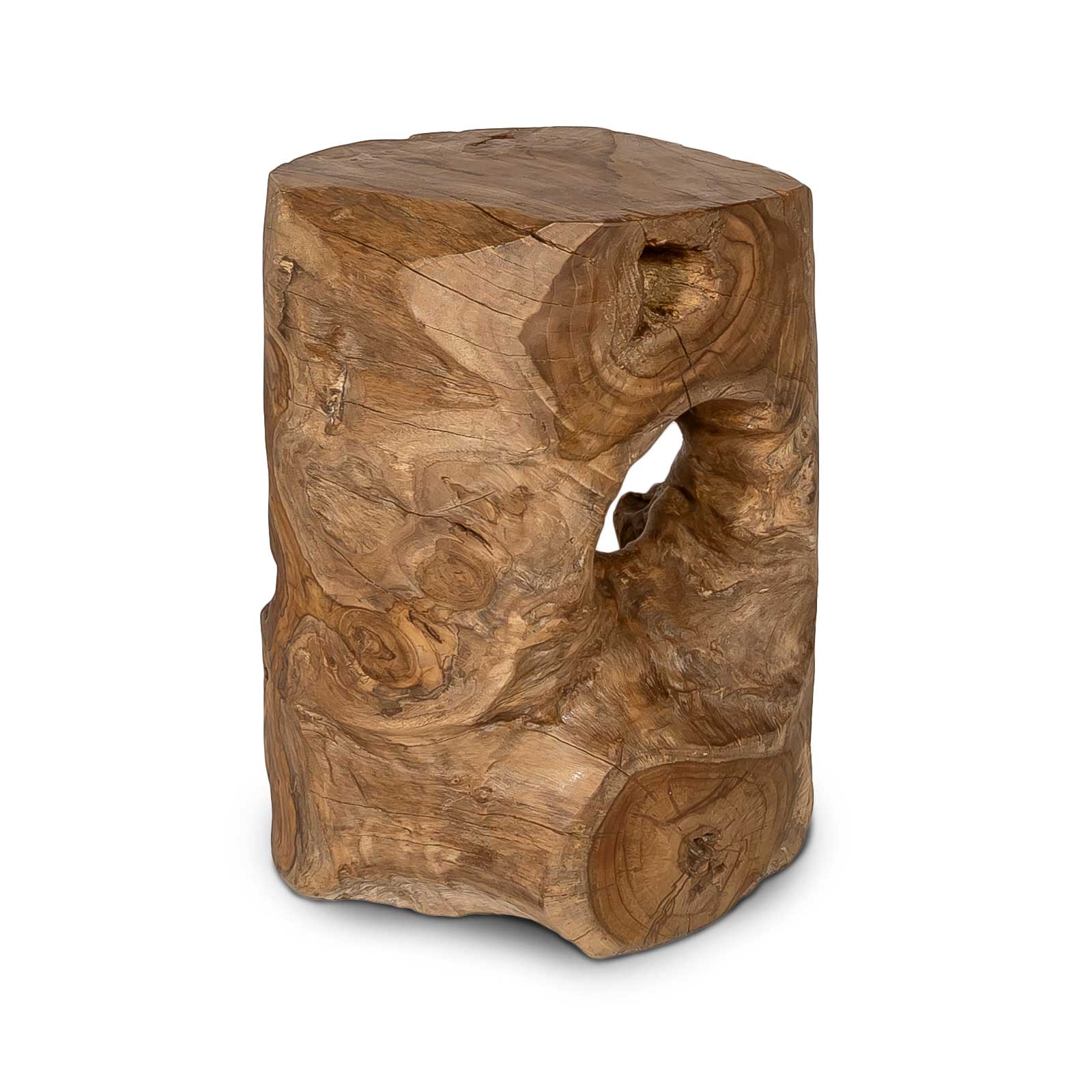 Natura Opus Accent Table in upcycled teak root | InSTYLE Home & Rugs