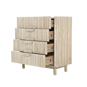 Oasis 4 Drawer Chest - versatile drawer unit for office, bedroom, or living space | Image 6 | InSTYLE Home & Rugs