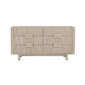 Oasis 6 Drawer Dresser - stylish dresser with modern flair | Image 4 | InSTYLE Home & Rugs