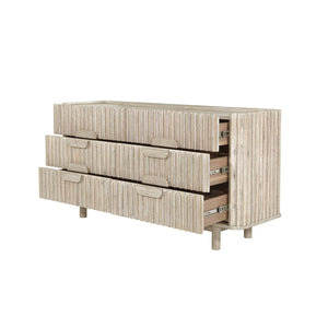 Oasis 6 Drawer Dresser - stylish dresser with modern flair | Image 6 | InSTYLE Home & Rugs