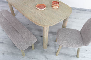 Oasis Extension Dining Table (70"/102") - elegant seating for dining areas | Image 14 | InSTYLE Home & Rugs
