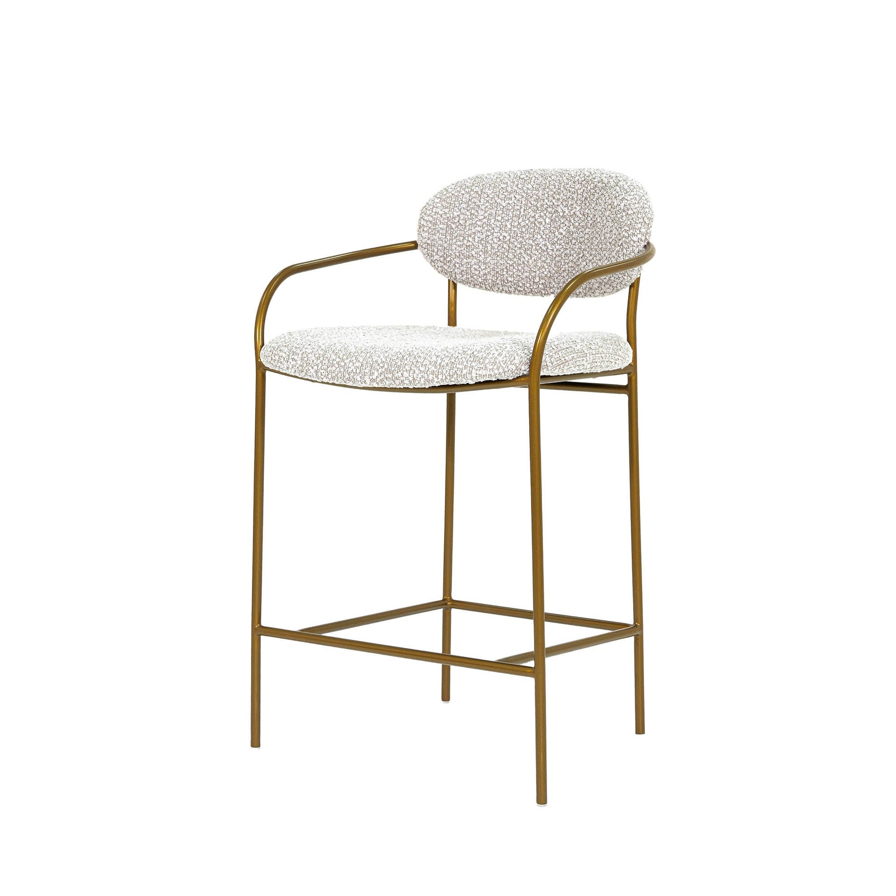 Oasis Arm Counter Stool - sleek stools for kitchen bars | Image 1 | InSTYLE Home & Rugs
