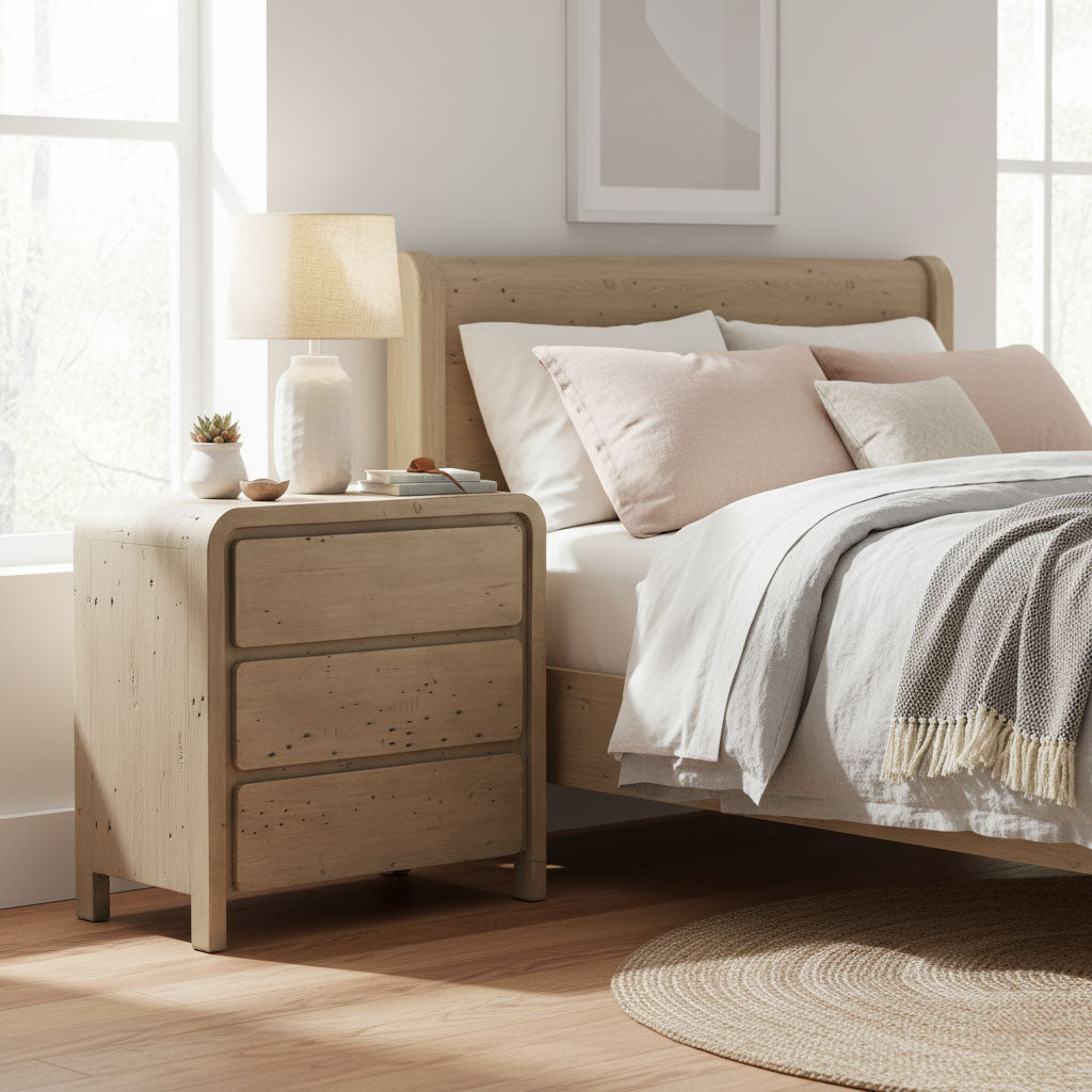 Opera 3 Drawer Small Chest - versatile drawer unit for office, bedroom, or living space | Image 2 | InSTYLE Home & Rugs