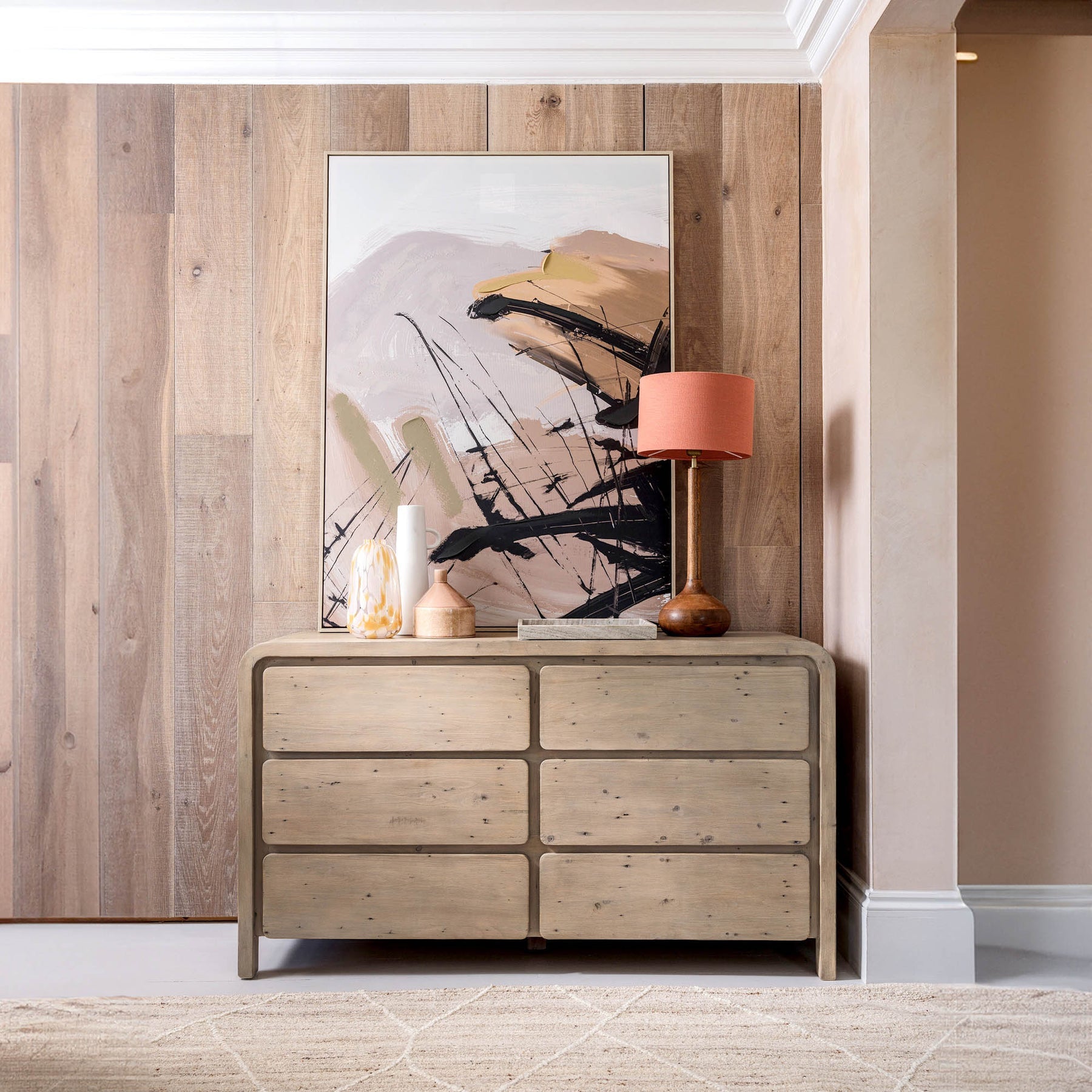 Opera 6 Drawer Dresser - functional dresser for any room | Image 2 | InSTYLE Home & Rugs