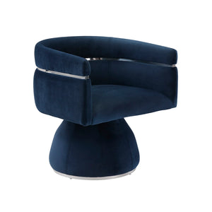 Obi Chair Charcoal Velvet - modern charcoal chair | Image 2 | InSTYLE Home & Rugs