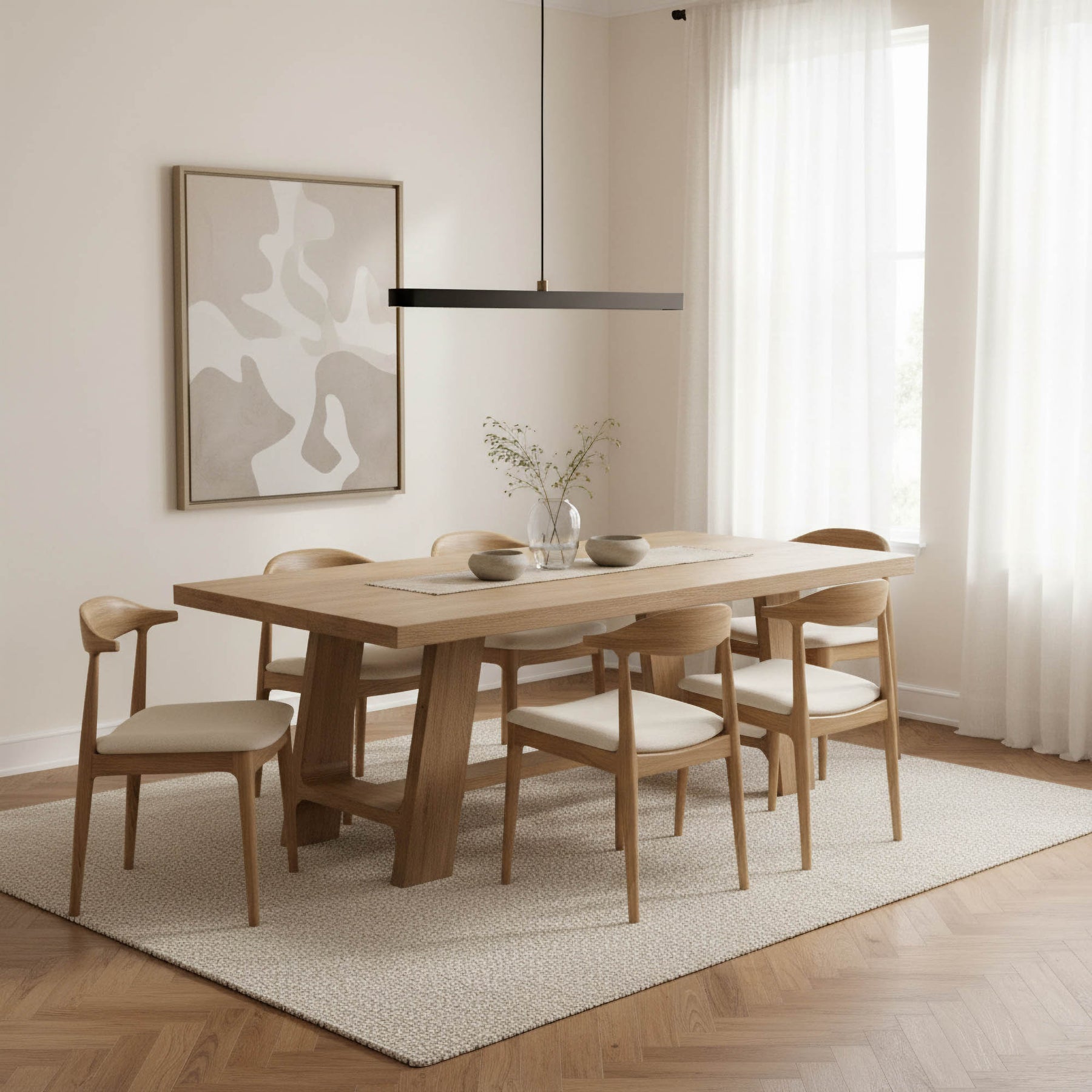 Pender Dining Table - stylish chairs for any table | Image 2 | InSTYLE Home & Rugs