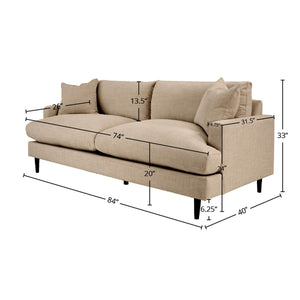 Martha Sofa - comfortable sofa for modern living | Image 3 | InSTYLE Home & Rugs