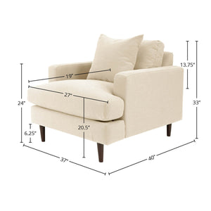Martha Club Chair - comfortable seating for dining and office spaces | Image 3 | InSTYLE Home & Rugs