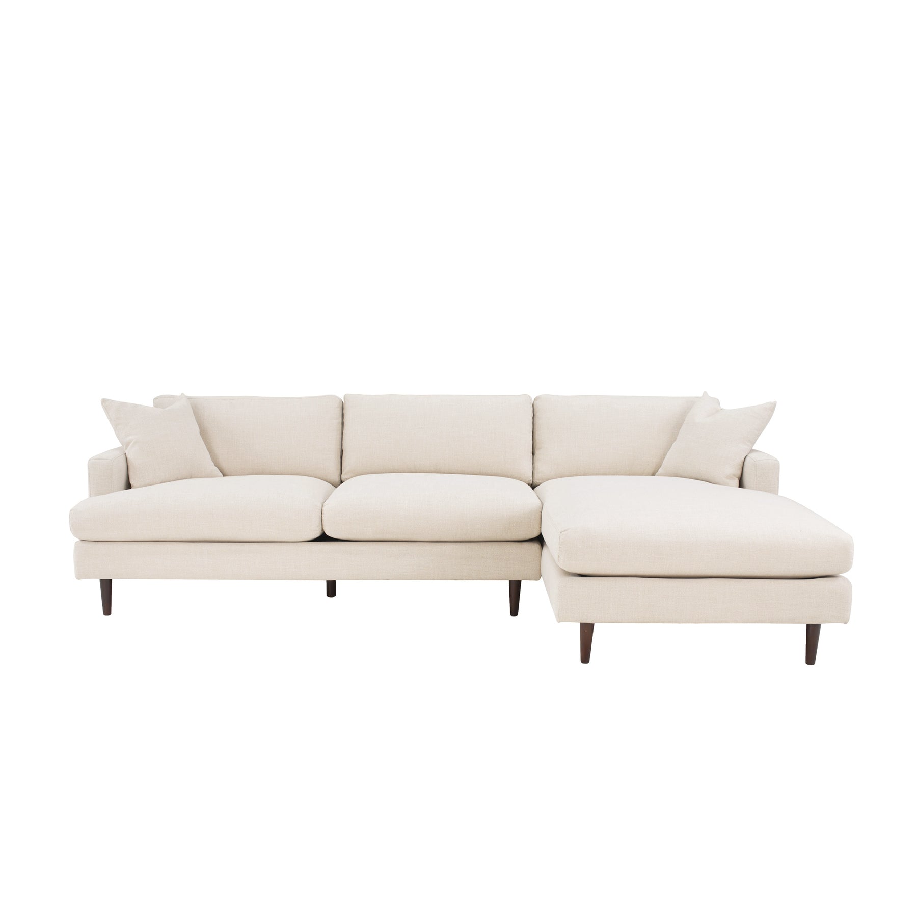Martha Right Sectional Sofa - comfortable sofa for modern living | Image 1 | InSTYLE Home & Rugs