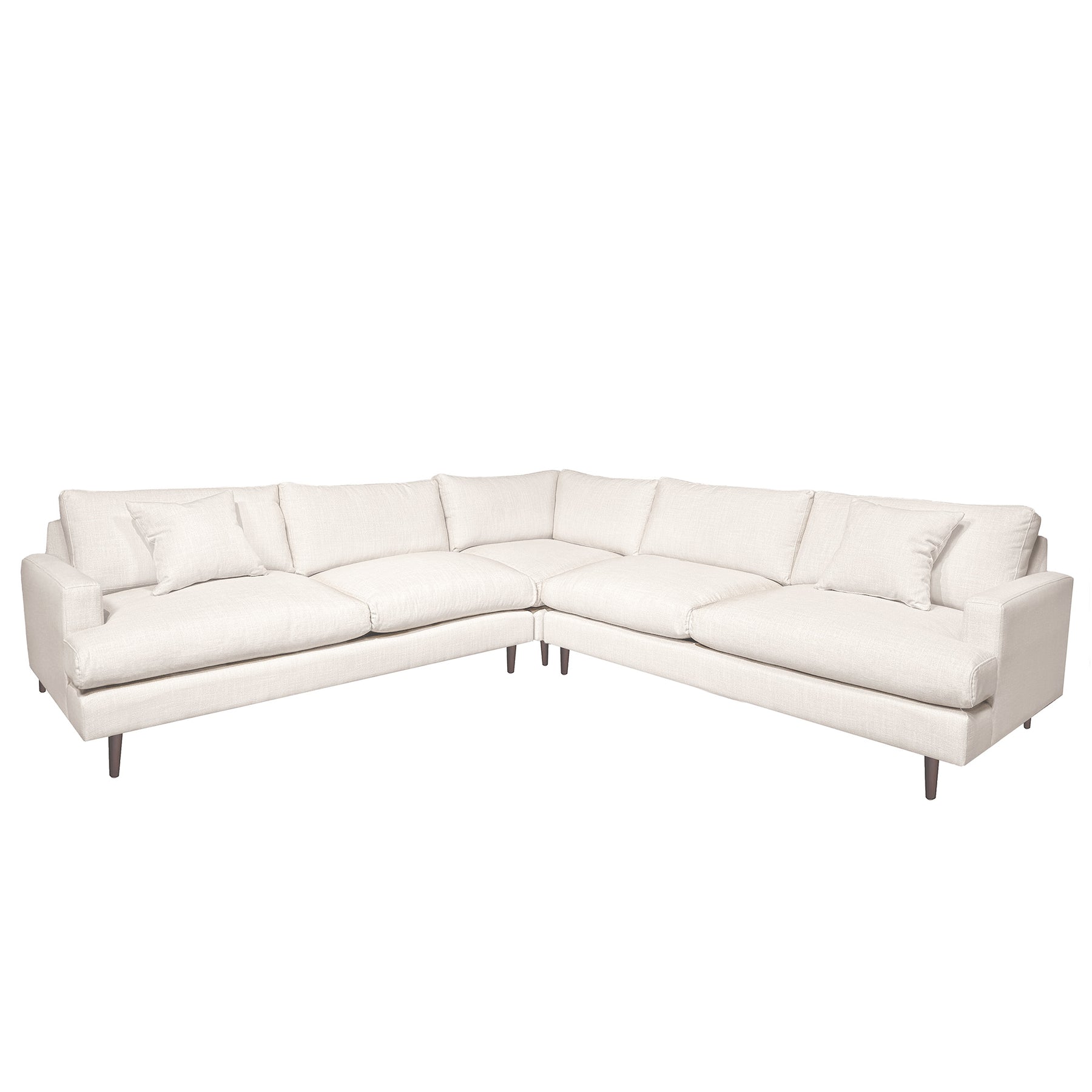 Martha Corner Sectional - spacious and versatile sectional sofas for your living room | Image 1 | InSTYLE Home & Rugs