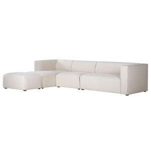 Premium Left Modular Sectional w/ Ottoman - perfect footrests with style | Image 1 | InSTYLE Home & Rugs