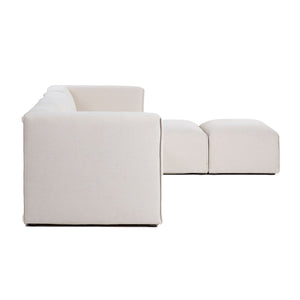 Premium Right Modular Sectional w/ Ottoman - comfortable ottoman for any room | Image 5 | InSTYLE Home & Rugs