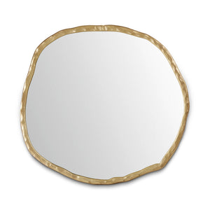 Organic Shape Mirror Gold XC-38151-G - find unique and stylish pieces to express your personality | Image 1 | InSTYLE Home & Rugs
