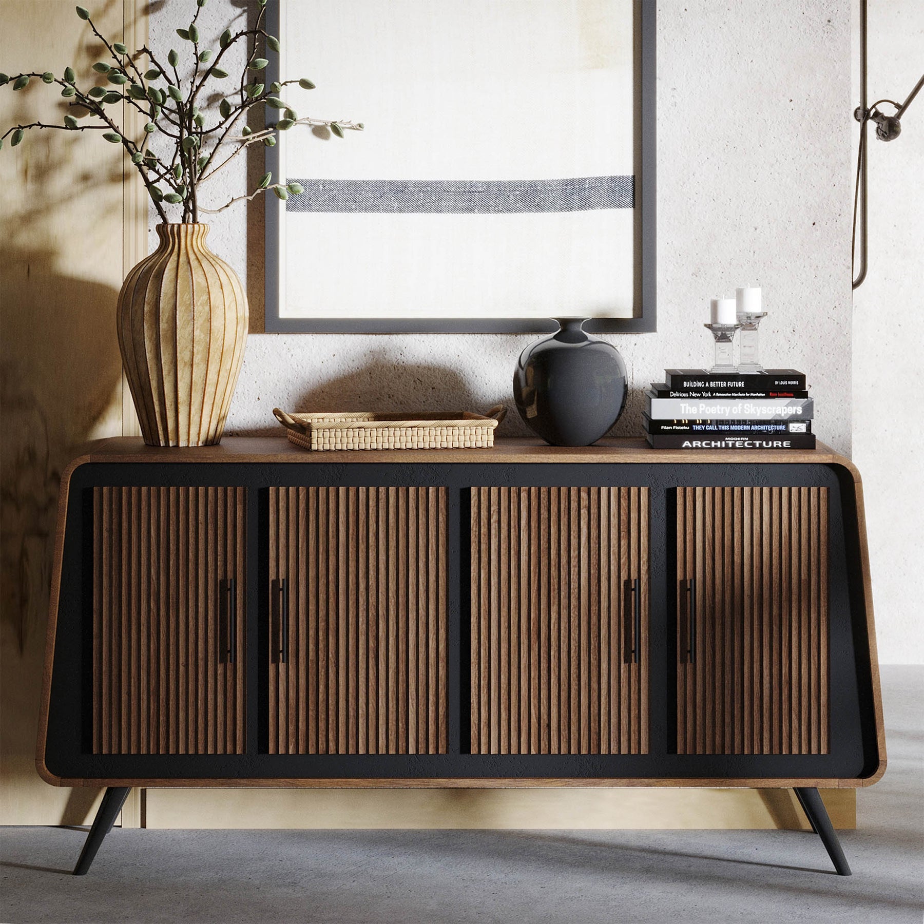 Railtown Sideboard - elegant sideboard with style | Image 2 | InSTYLE Home & Rugs