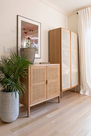 Rattan Small Sideboard - elegant sideboard with style | Image 2 | InSTYLE Home & Rugs