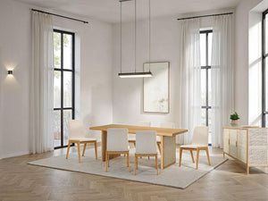 Rattan Dining Set 6 - comfortable dining experience | Image 3 | InSTYLE Home & Rugs