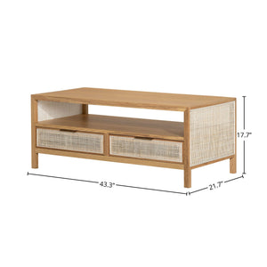 Rattan Coffee Table - modern design for any room | Image 3 | InSTYLE Home & Rugs