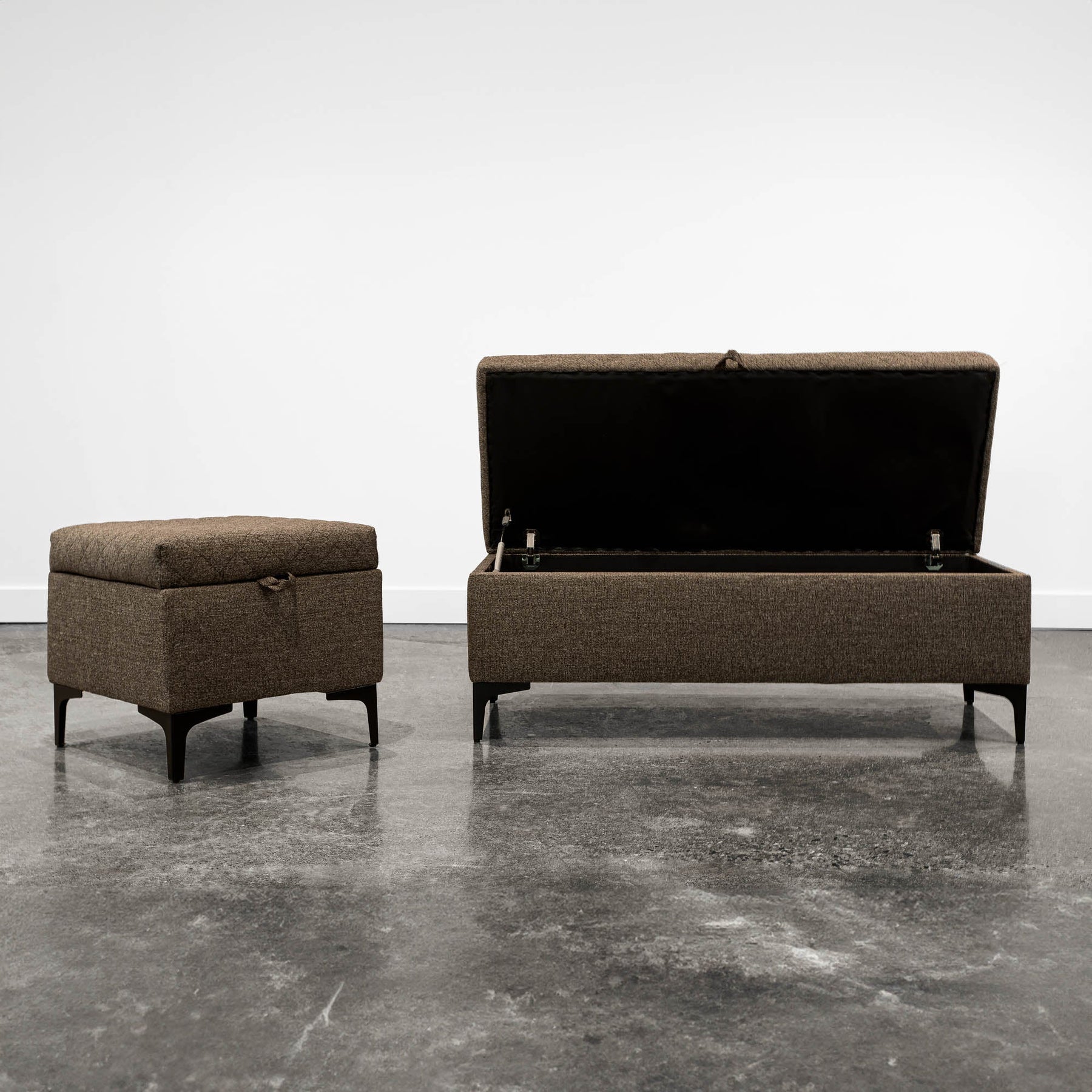 Reece Storage Bench - durable bench with modern style | Image 2 | InSTYLE Home & Rugs