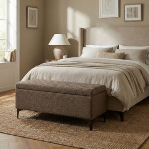 Reece Storage Bench - durable bench with modern style | Image 2 | InSTYLE Home & Rugs